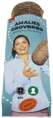 Coop Amalies Grovbrød 700g