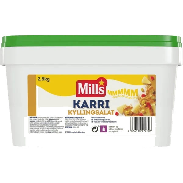 Karri Kyllingsalat 2,5kg Mills