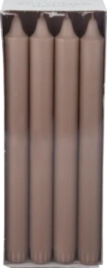 Kronelys Stearin Terracotta 24cm 8stk Änglamark