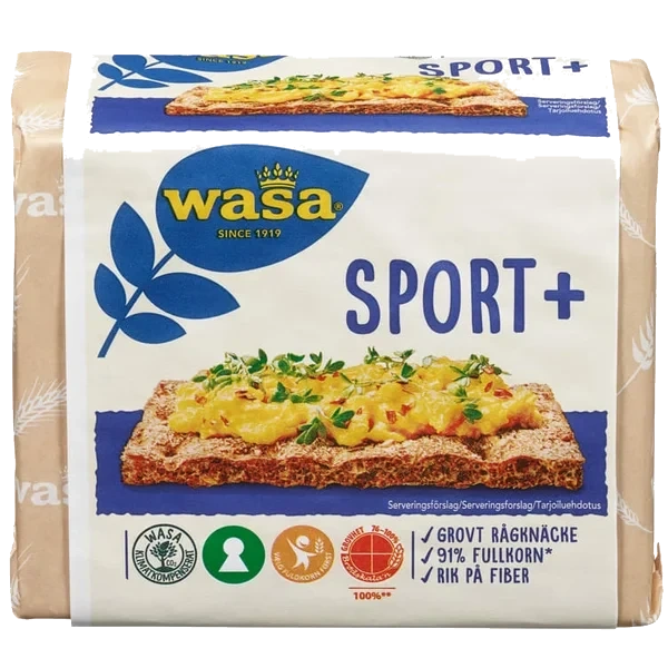 Knekkebrød Sport+ 210g Wasa