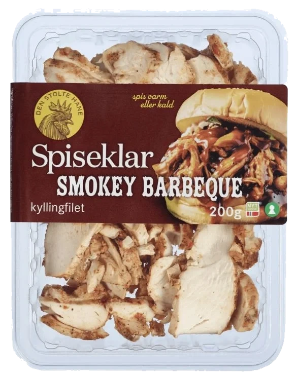 Kyllingfilet Spiseklar Smokey Bbq 200g Dsh