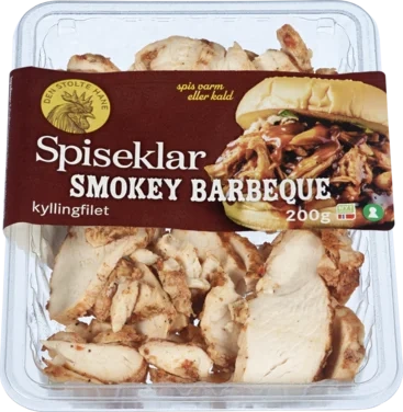 Kyllingfilet Spiseklar Smokey Bbq 200g Dsh