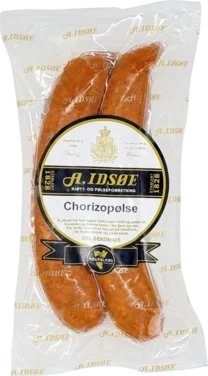 Idsøe Chorizopølse 2pk 270g (2x135 Gr)