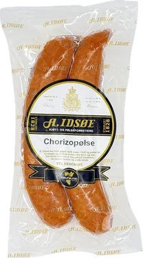 Idsøe Chorizopølse 2pk 270g (2x135 Gr)