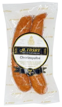 Idsøe Chorizopølse 2pk 270g (2x135 Gr)