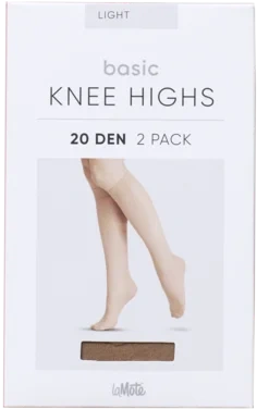 Knee Highs X2 Natural Glow La Mote