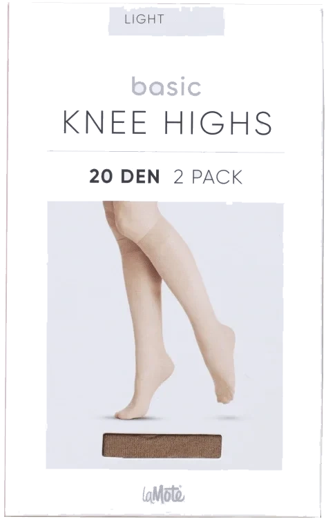 Knee Highs X2 Natural Glow La Mote