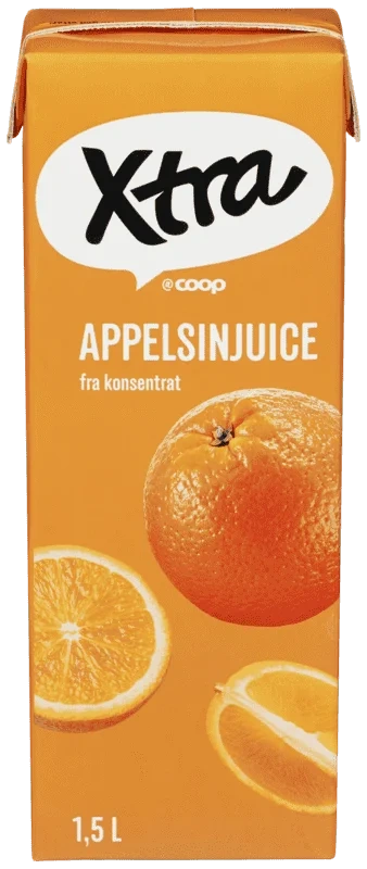 X-tra Appelsinjuice 1,5l