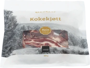 Stensaas Reinsdyr Kokekjøtt 500 Frys