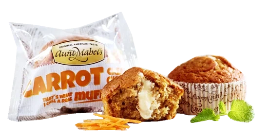 Carrot Cream Cheese Muffins 70g