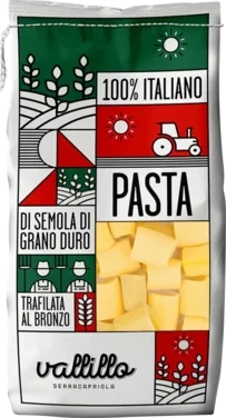 Pasta Mezzi Paccheri 500g Vallillo Serracapriola