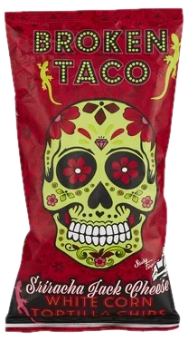 Tortilla Chips Sriracha Jack 150g Broken Taco