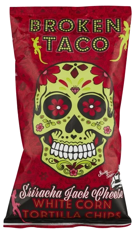 Tortilla Chips Sriracha Jack 150g Broken Taco