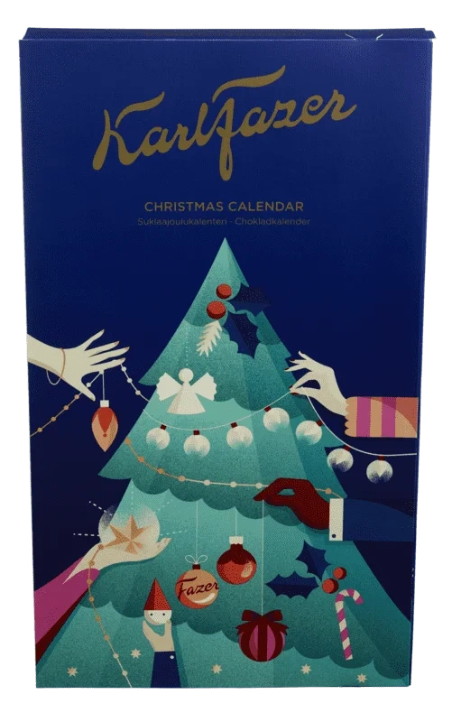 Karl Fazer Christmas Calendar 200g