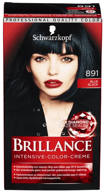 Brillance Hårfarge 891 Blue Black