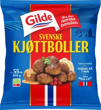 Svenske Kjøttboller Stekt 800g