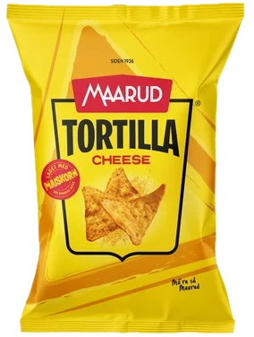 Tortillachips Cheese 175g Maarud
