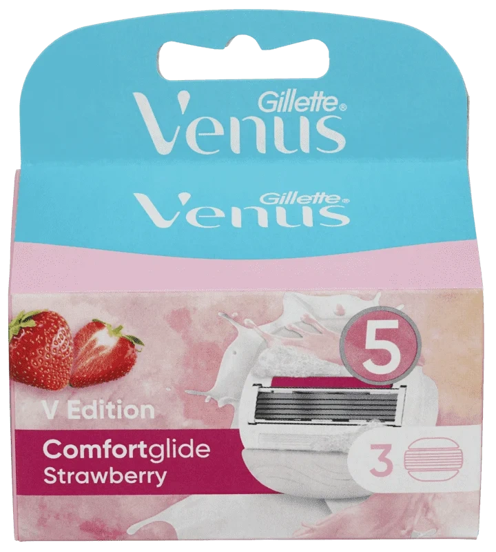 Gillette Venus Barberblad Strawberry 3blader