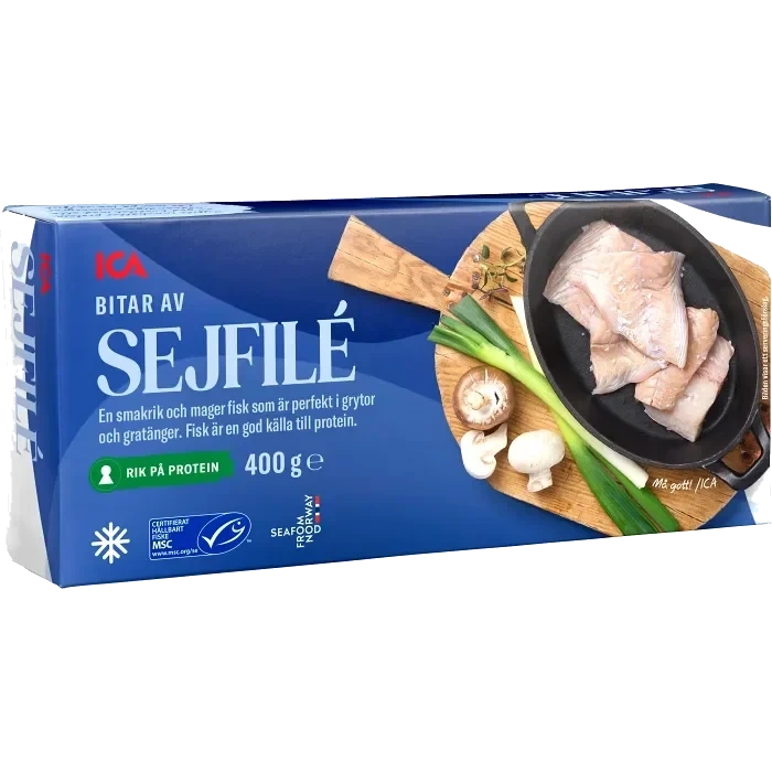Sejfilé Fryst 400g ICA