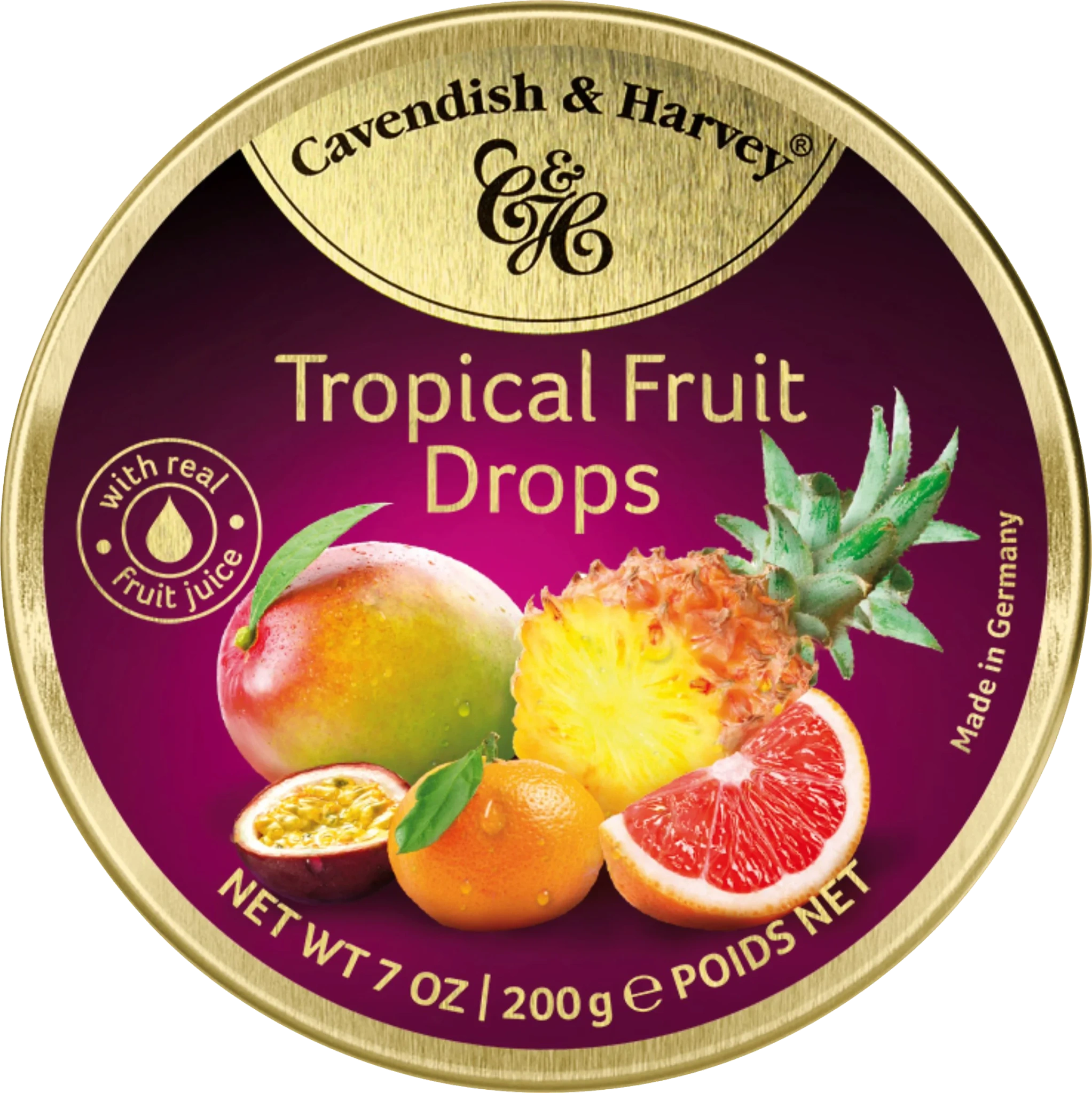Karameller Tropical fruit