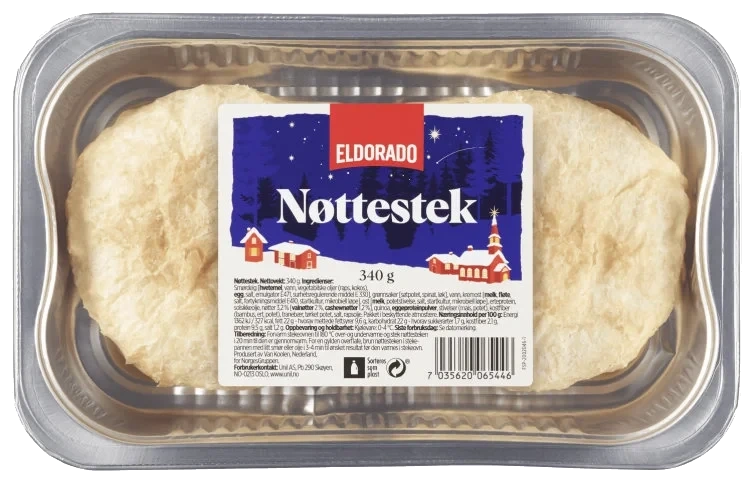 Nøttestek 340g Eldorado