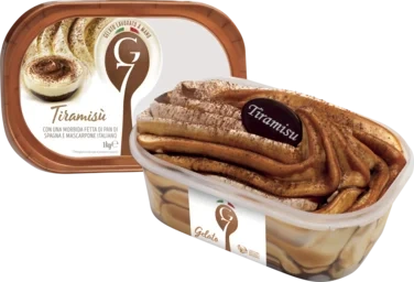 Tiramisu 2l G7 Ekte Italiensk Iskrem