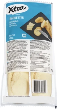 White Plain Baguette 2 Pcs