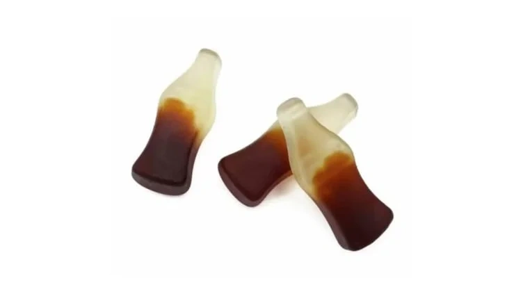 Colaflasker Vingummi Sukkerfri 1,5kg Snop