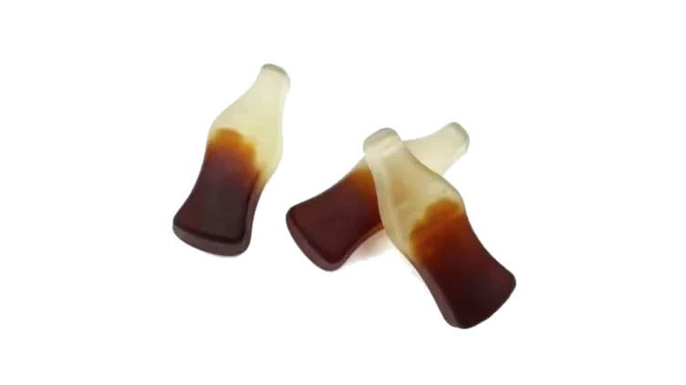 Colaflasker Vingummi Sukkerfri 1,5kg Snop