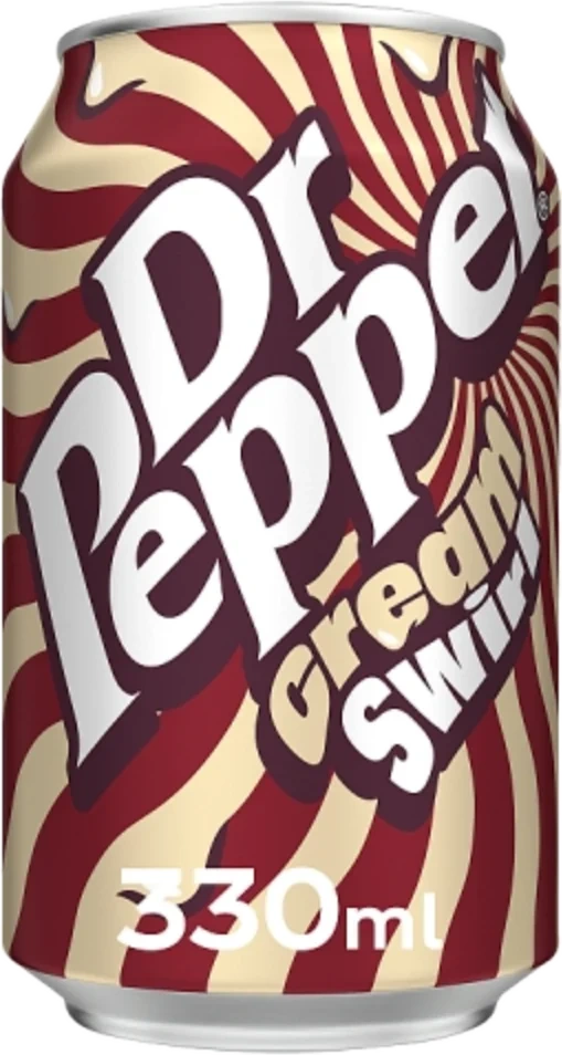 Dr Pepper & Cream Swirl Brus 355ml