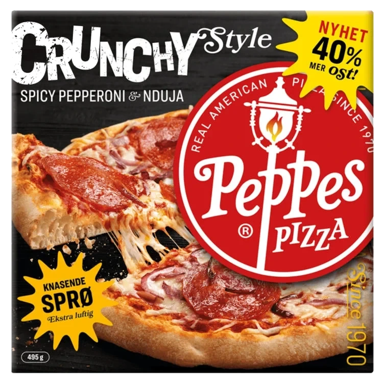 Peppes Pizza Pepperoni&Nduja 495g