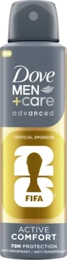 Dove Men+care Active Comfort (fifa Ltd Edition) Spray 150ml