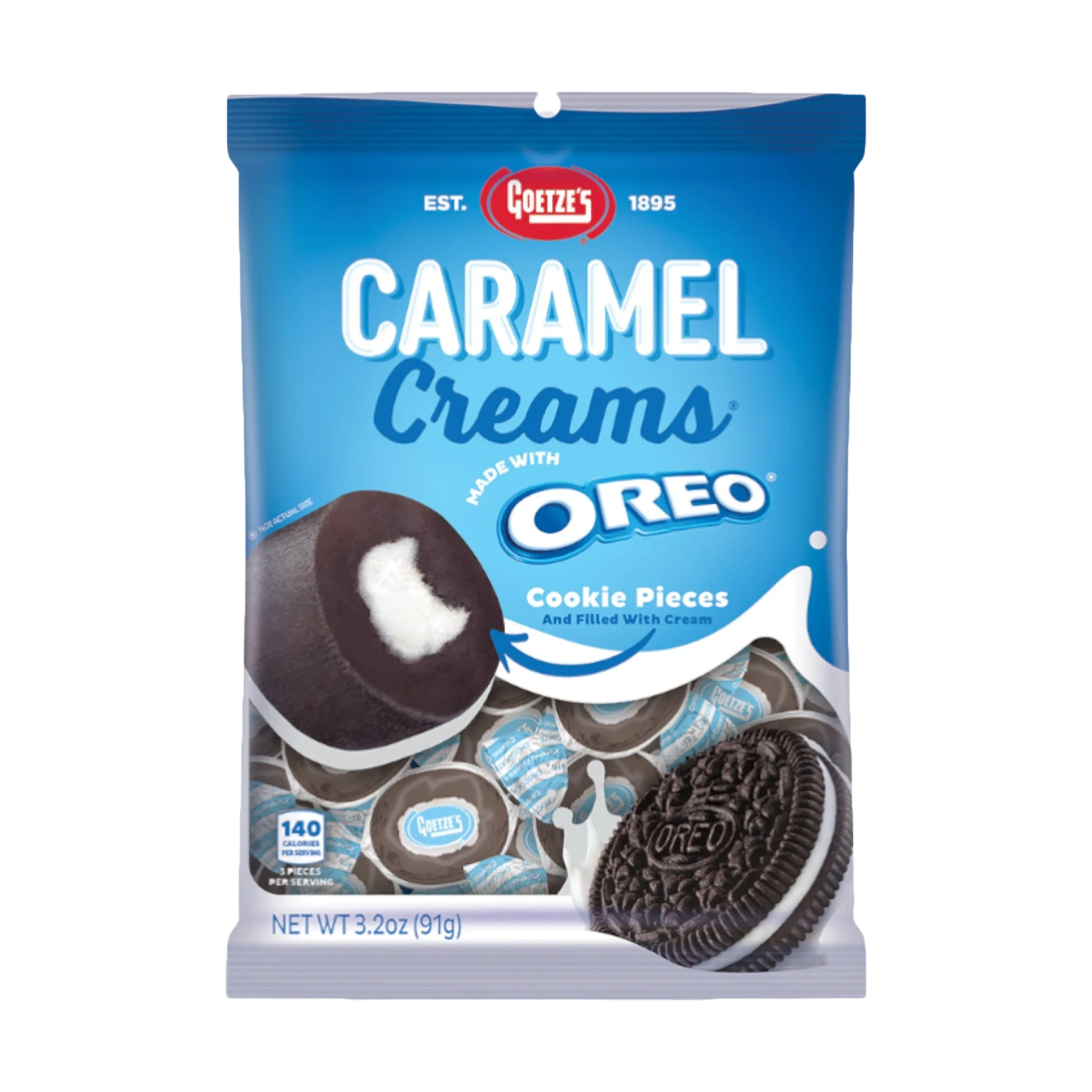 Oreo Caramel Creams 91 g