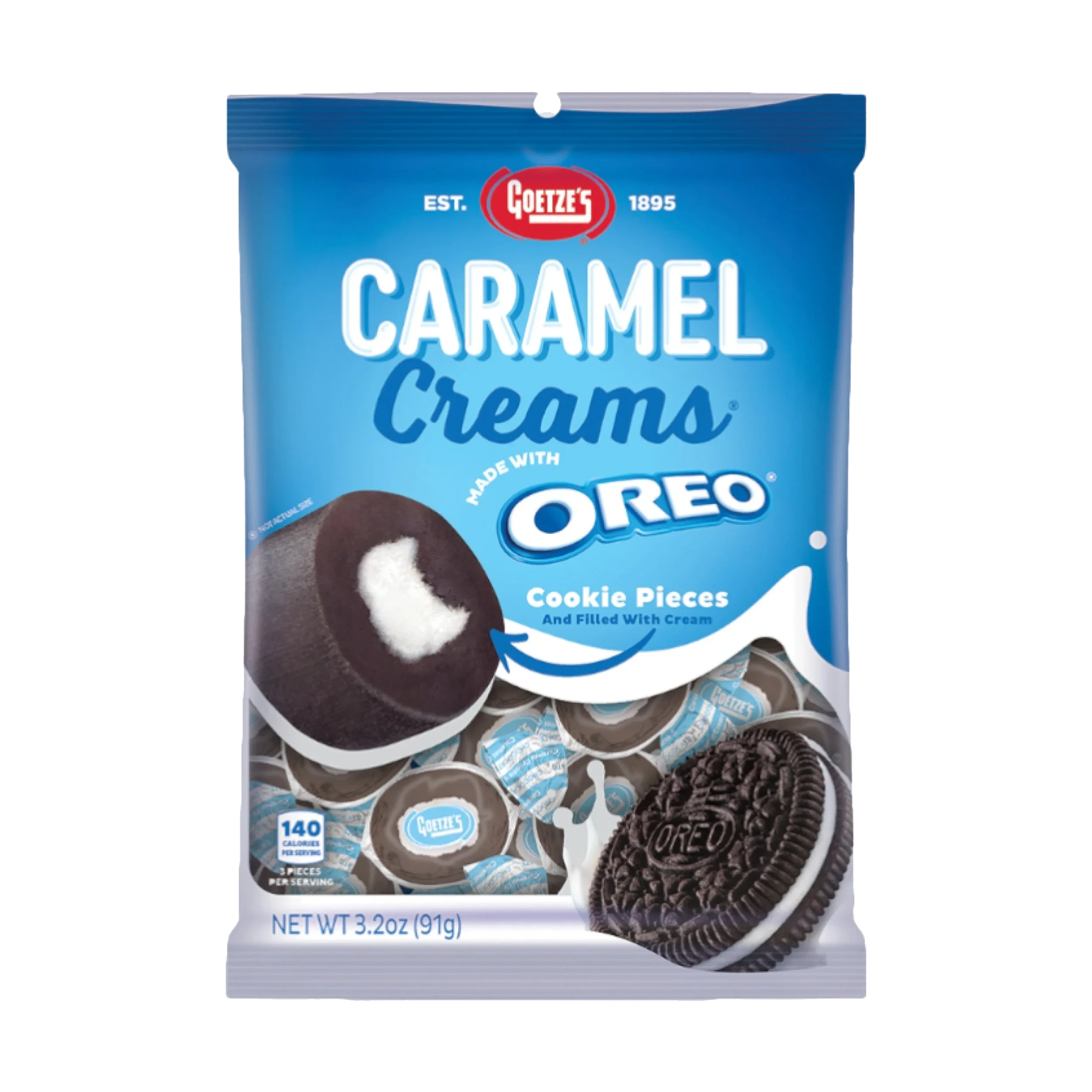 Oreo Caramel Creams 91 g