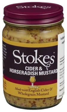 Stokes Cider & Horseradish Mustard 185g