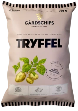 Potatischips med Tryffel 150g