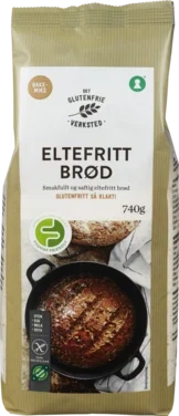 Det Glutenfrie Verksted Eltefritt Brød Miks
