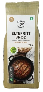 Det Glutenfrie Verksted Eltefritt Brød Miks