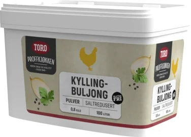 Toro Kyllingbuljong Saltred 800g