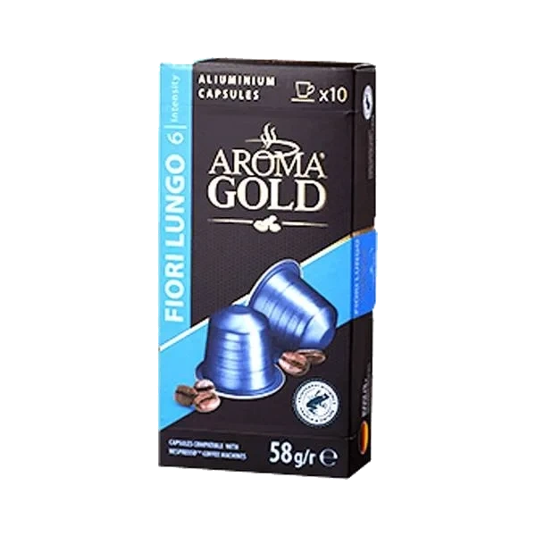 Fiori Lungo - kaffekapsler x10