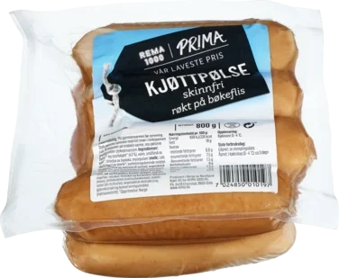 Prima Kjøttpølse u/Skinn 800g