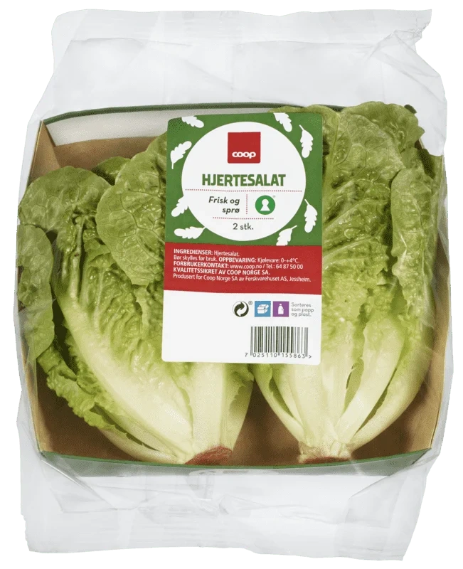 Hjertesalat 2stk