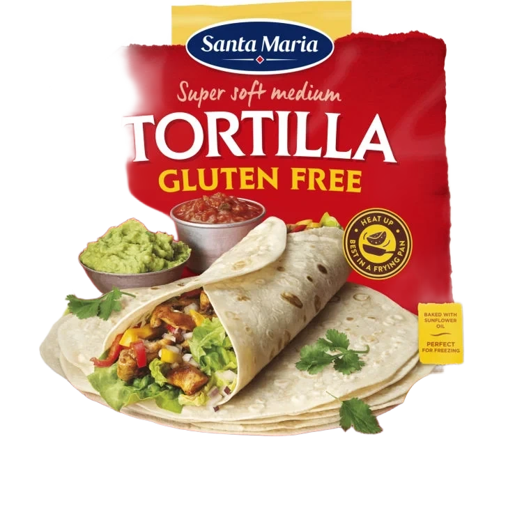 Tortilla Gluten Free 224g Santa Maria