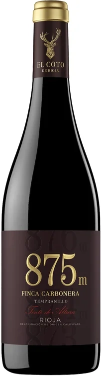875 m by el coto de rioja high tempranillo 13% 75cl