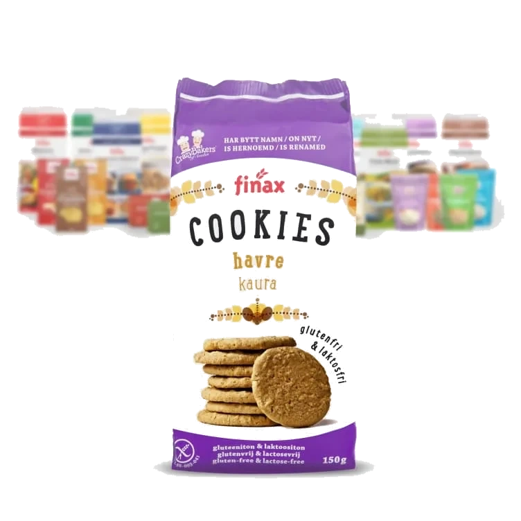 Cookies Havre glutenfri 150g Finax
