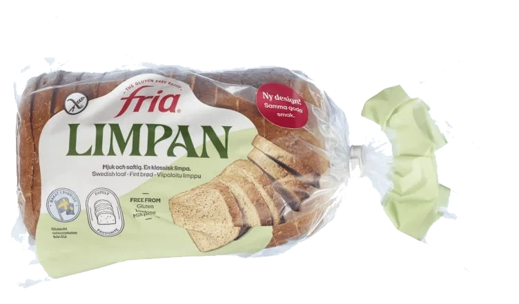 Mellomgrovt Brød 500g Gluten-/laktosefri Fria