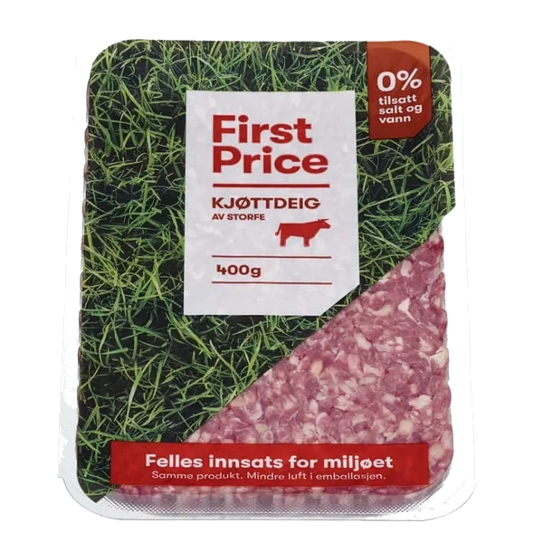 Kjøttdeig 14% Fett 400g First Price