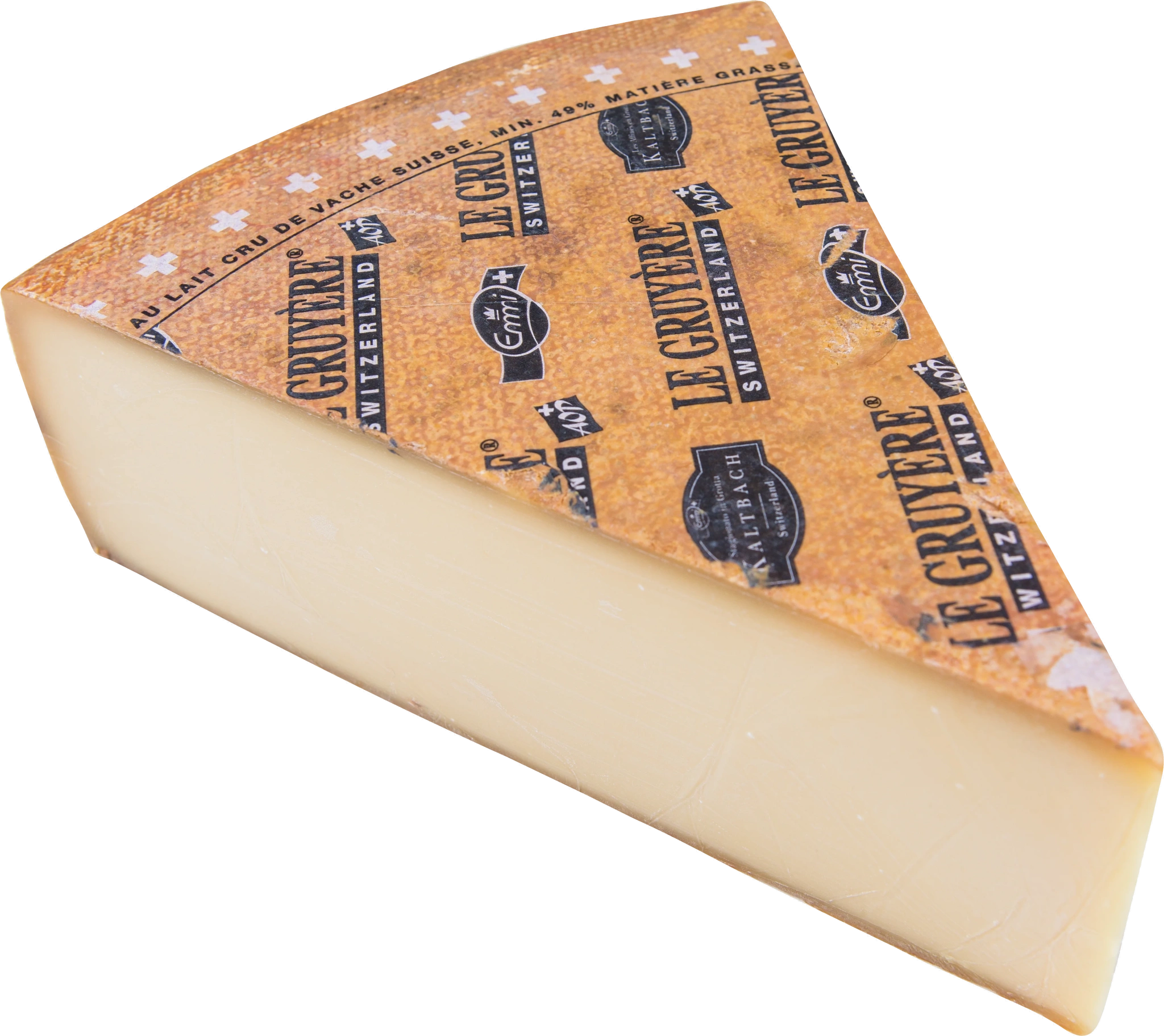 Gruyere Kaltbach opast 32% hårdost ca 4160g