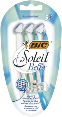 Barberhövel Soleil Bella 3-p Bic