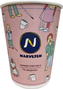 Kaffebeger Narvesen 35cl Tv Aksjonen 2025